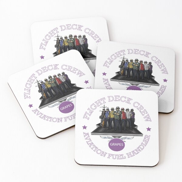 Item preview, AVIATION FUEL HANDLER GRAPES FLIGHT DECK CREW  designed and sold by DeerQueer.