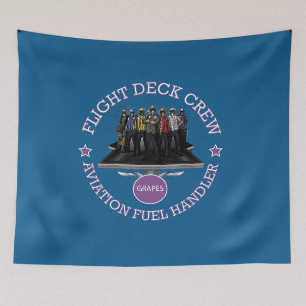 Item preview, AVIATION FUEL HANDLER GRAPES FLIGHT DECK CREW  designed and sold by DeerQueer.