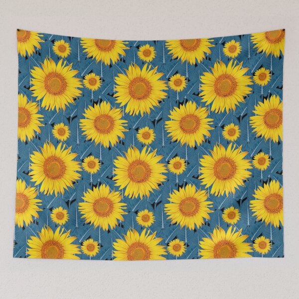 Item preview, Sunflower Pattern, Sunflower Seamless Pattern, Sunflower Pattern Design designed and sold by graphic-genie.
