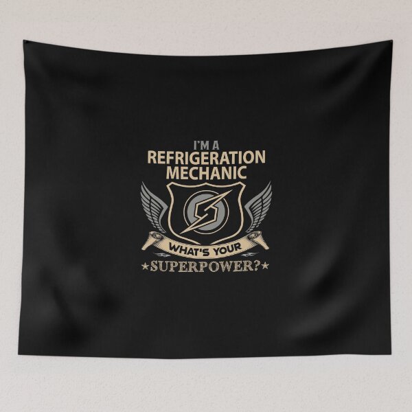 Item preview, Refrigeration Mechanic T Shirt - Superpower Job Gift Item Tee designed and sold by cloyannett.
