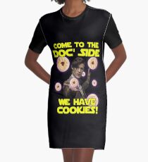 Come to the Doc' Side Graphic T-Shirt Dress