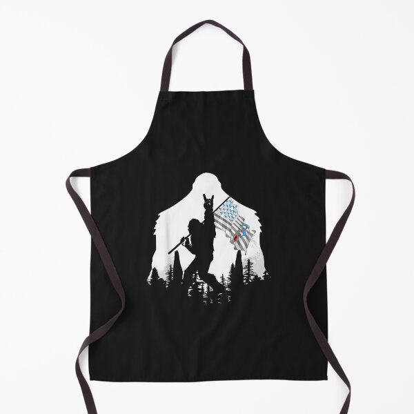 Item preview, Bigfoot Diabetes Awareness American Flag Rock And Roll Tee designed and sold by lucpjwel.