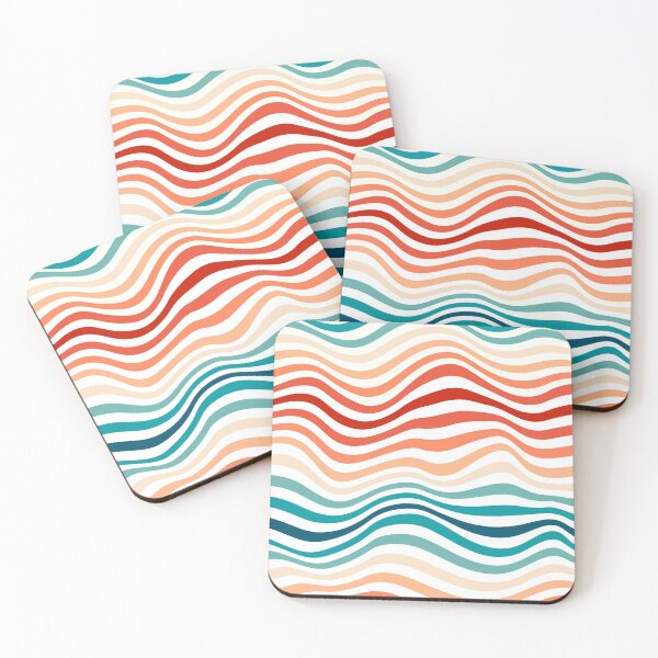 Item preview, Colors Waves Stripes designed and sold by Timegraf.