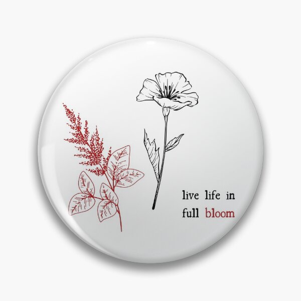 Item preview, Live Life In Full Bloom designed and sold by Amateur Studios.