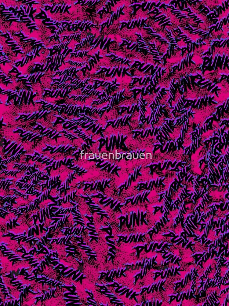 punk pink blue black" A-Line Dress for Sale by frauenbrauen | Redbubble
