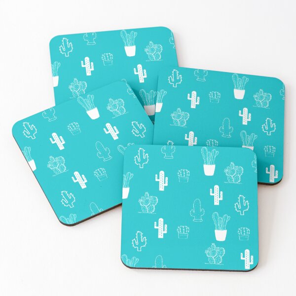 Item preview, blue cacti designed and sold by domingos1999.
