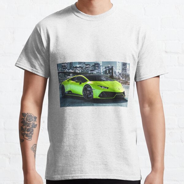 T-SHIRT Automobili Lamborghini Hurac�n Sportscar Super Trofeo Black Tee NEW M T-SHIRT Automobili Lamborghini Hurac�n Sportscar Super Trofeo Black Tee NEW M
