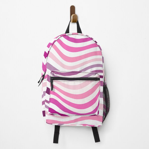 Item preview, Pink Waves Stripes designed and sold by Timegraf.