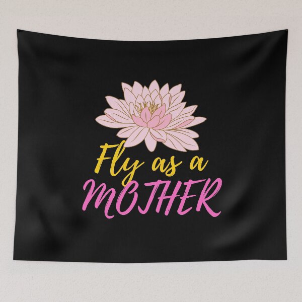 Item preview, Fly As A Mother Cool Mom Retro designed and sold by mirzadesign.