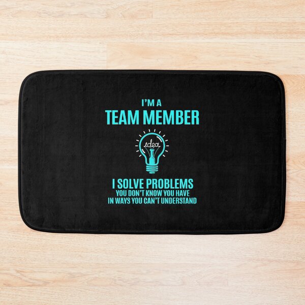 Item preview, Team Member T Shirt - I Solve Problems Gift Item Tee designed and sold by eaneyjulie.