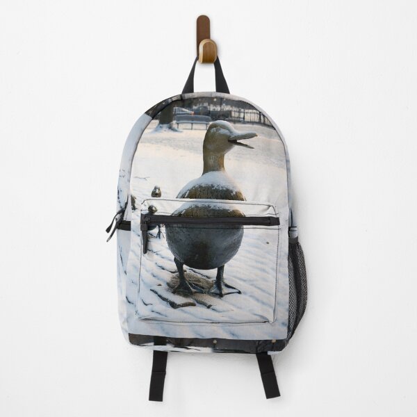 Item preview, Bostons Public Garden Famous Brass Ducks in winter designed and sold by Stephen Orsillo.