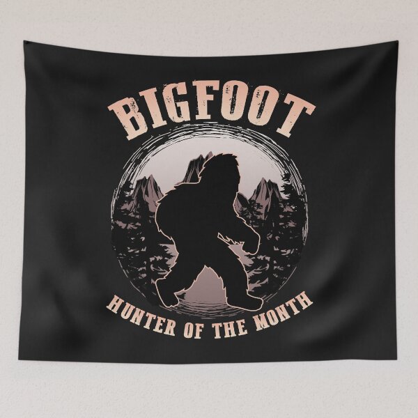 Item preview, Bigfoot Hunter of the Month Sweatshirt designed and sold by lucpjwel.