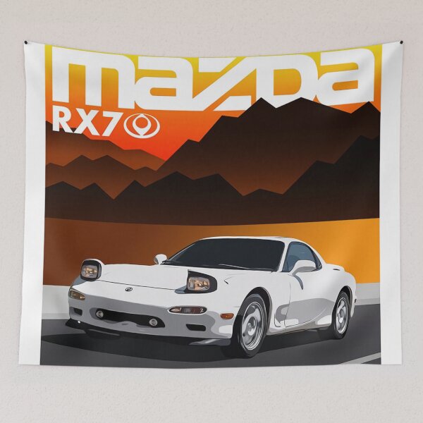 Item preview, Mazda RX7 Poster designed and sold by xabyalya.