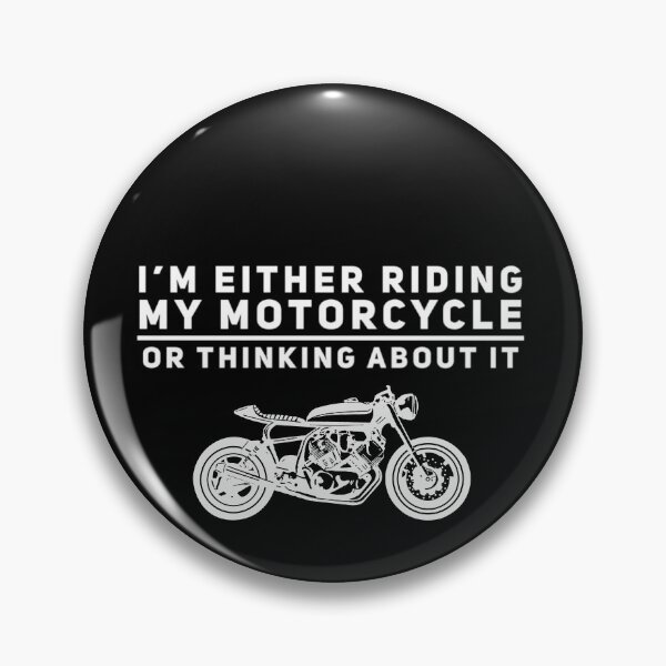 Artikelvorschau, Ich fahre entweder mein Motorrad oder denke darüber nach - Motorrad/Biker Shirt entworfen und verkauft von ShirtTrendz.
