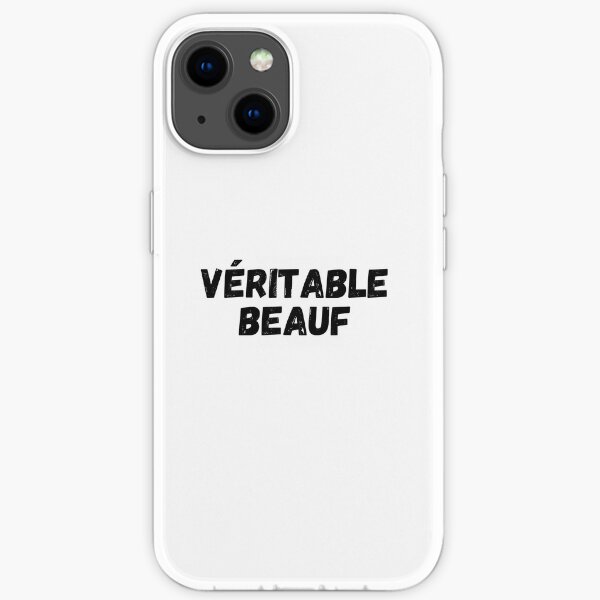 Véritable beauf Coque souple iPhone