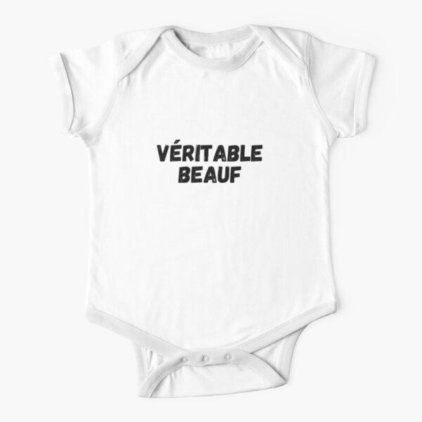 Bodies Bebe Manches Courtes Sur Le Theme Beauf Redbubble