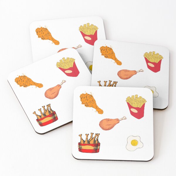 Item preview, Fried Food | Fast Food | Food Edition Sticker Pack designed and sold by Nikiolilalala.