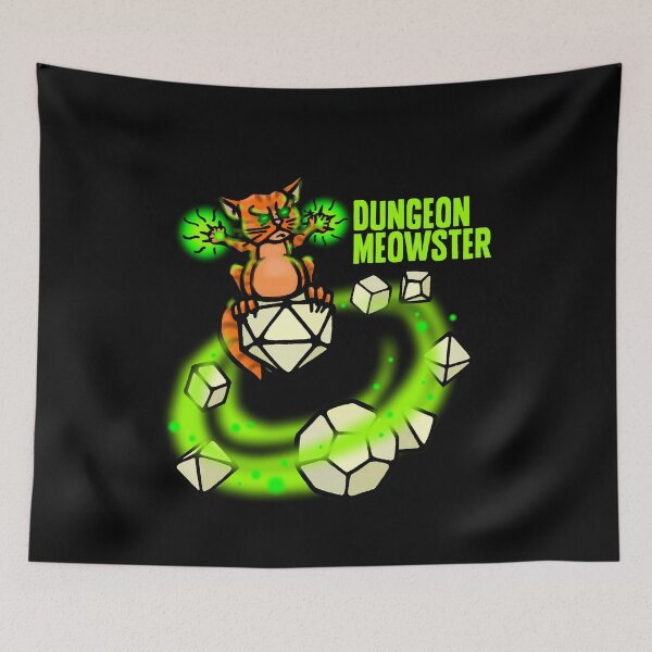 Item preview, DUNGEON MEOWSTER designed and sold by sandpiperstudio.