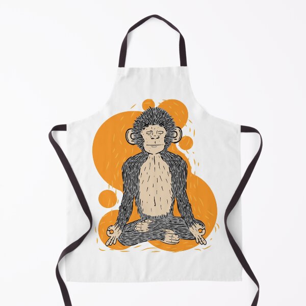 Item preview, Meditating Monkey designed and sold by Muditha88.