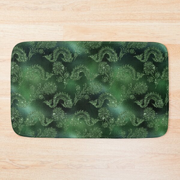 Item preview, Green Sea Serpent Loves Flowers designed and sold by JRHarshman.