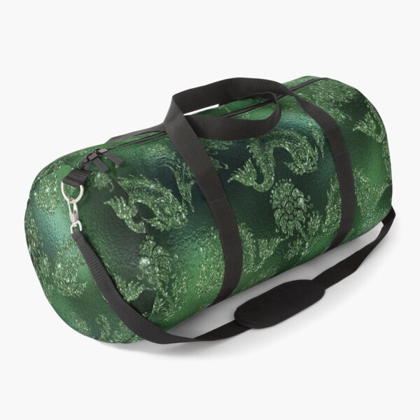Item preview, Green Sea Serpent Loves Flowers designed and sold by JRHarshman.