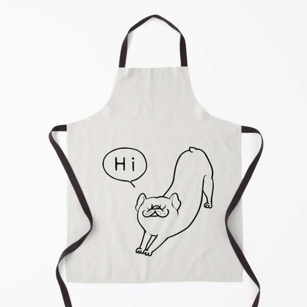 Item preview, Greeting Stretch Frenchie designed and sold by Huebucket.