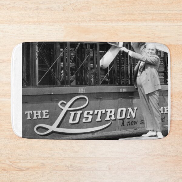 Item preview, #Lustron Truck Photo w/Carl Strandlund designed and sold by LustronHomes.