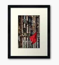 Aħmar Framed Print