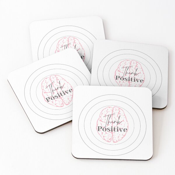 Item preview, Think positive - brain waves - Inner Strength - Dont Worry Be Happy designed and sold by Amalzaki.
