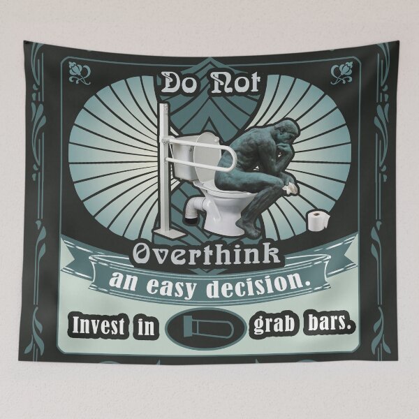 Item preview, Do not overthink an easy decision.  Invest in grab bars. designed and sold by Akvauter.