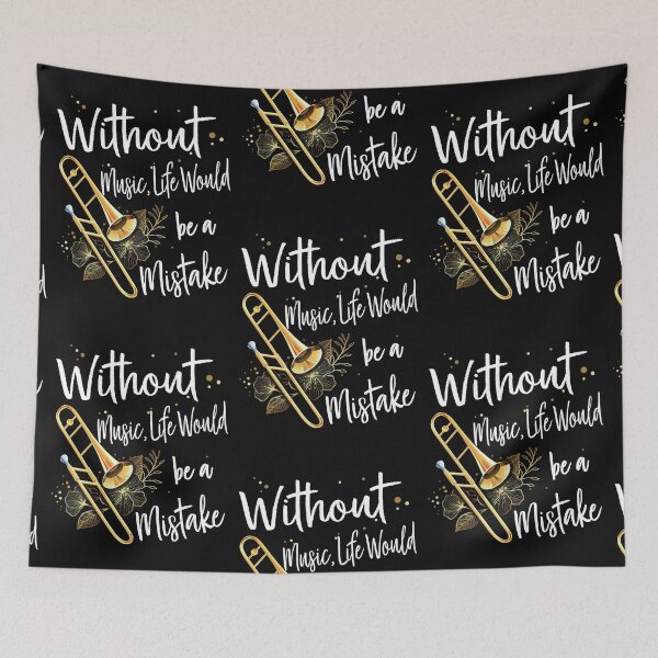 Item preview, Without Trombone, Life would be a mistake  designed and sold by Jackchann.