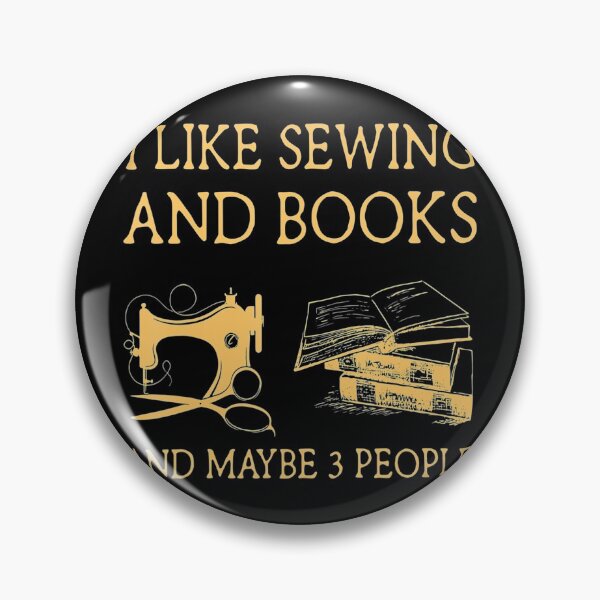 Item preview, I Like Sewing And Books And Maybes 3 People designed and sold by ReyndoLanass.