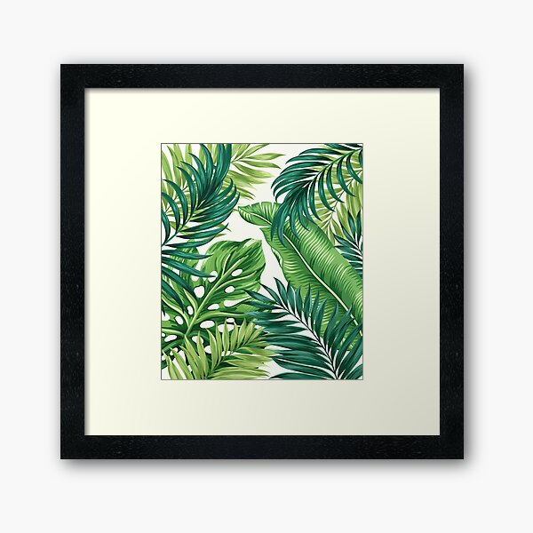 Item preview, Green Tropical Leaves designed and sold by CatyArte.