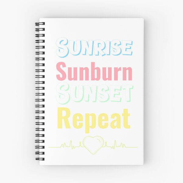 Item preview, Sunrise Sunburn Sunset Repeat designed and sold by Analee & K.