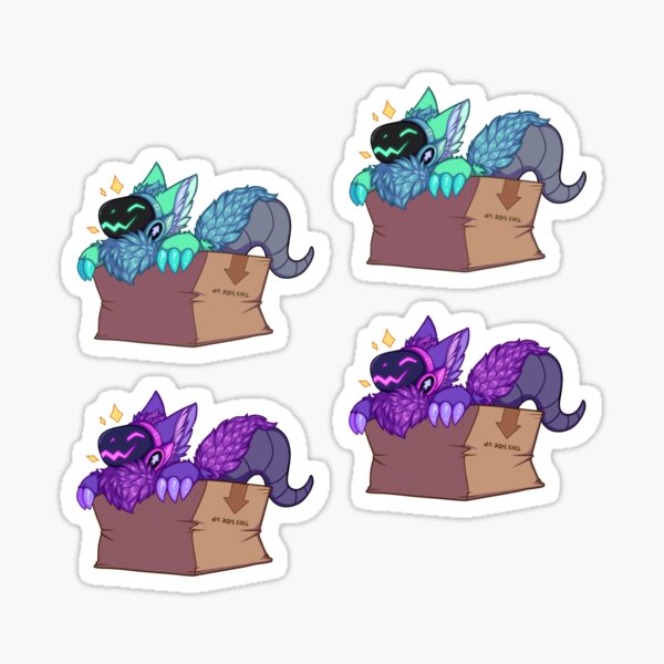 Protogens - Space Ver. Sticker for Sale by Cool-Koinu