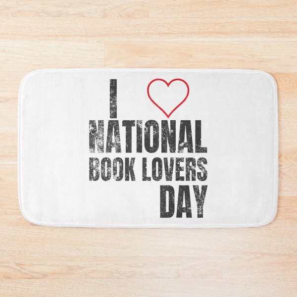 Item preview, I Love National Book Lovers Day designed and sold by ReyndoLanass.