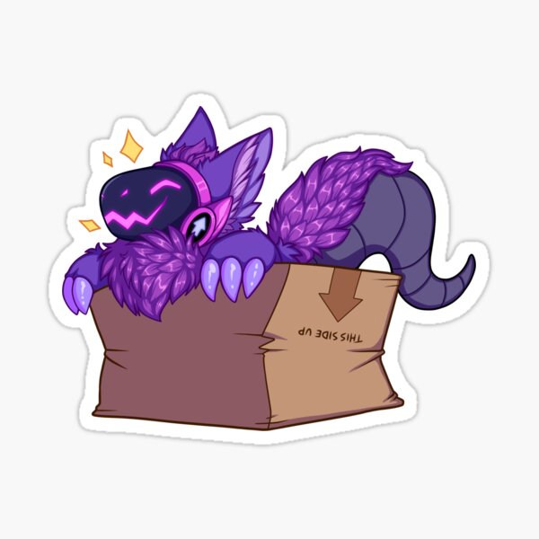 A Happy Protogen profile Sticker for Sale by Hart07