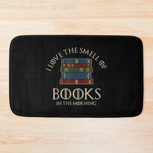 Item preview, I Love The Smell Of Books In The Morning Book designed and sold by ReyndoLanass.