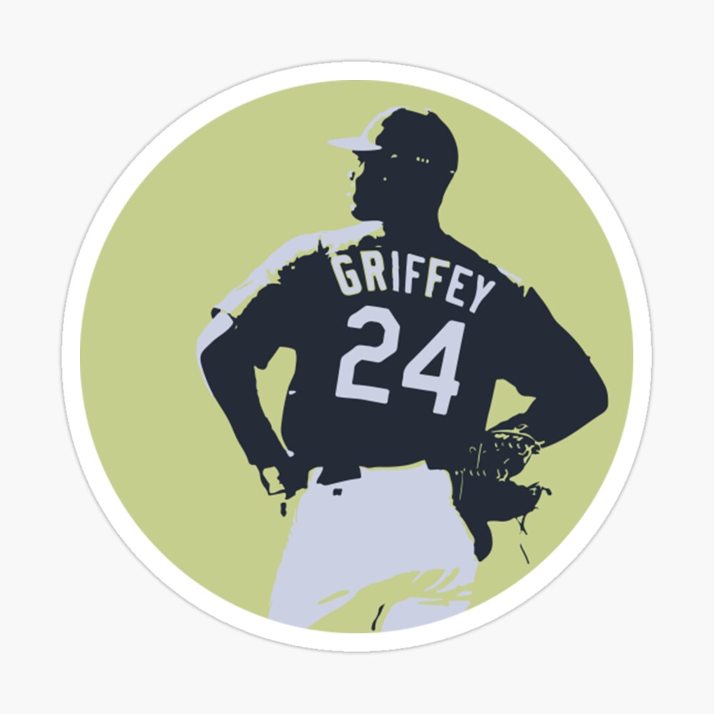 Ken Griffey Jr  Sticker for Sale by Jasapparell