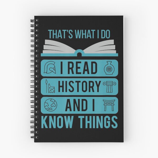 Item preview, I Read History and Know Things Cute Book designed and sold by ReyndoLanass.