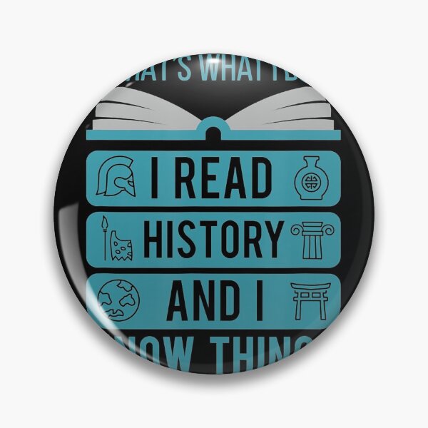 Item preview, I Read History and Know Things Cute Book designed and sold by ReyndoLanass.