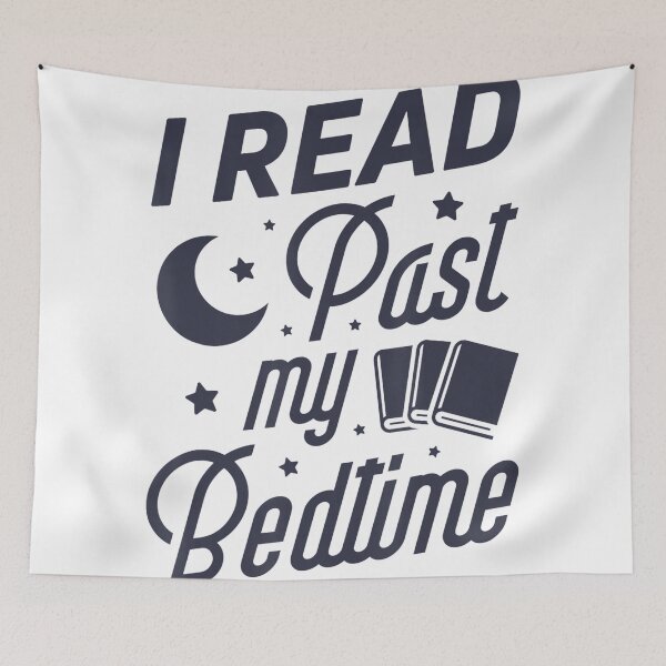 Item preview, I Read Past My Bedtime Book Lover Funny Reading designed and sold by ReyndoLanass.