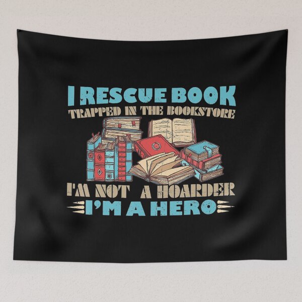 Item preview, I Rescue Book Trapped In The Bookstore designed and sold by ReyndoLanass.