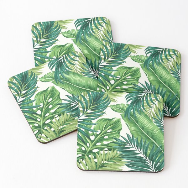 Item preview, Green Tropical Leaves designed and sold by CatyArte.