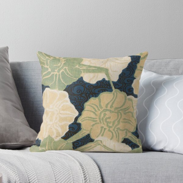 Item preview, Japanese Floral Pattern designed and sold by noveltiko.