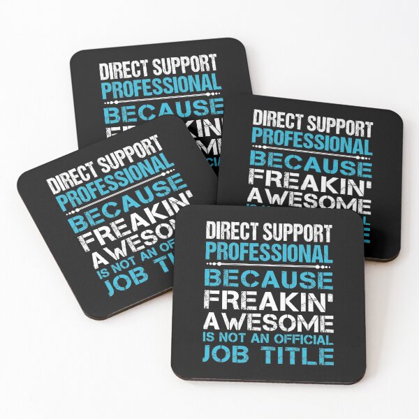 Item preview, Direct Support Professional T Shirt - Freaking Awesome Gift Item Tee designed and sold by ymaszcarme.