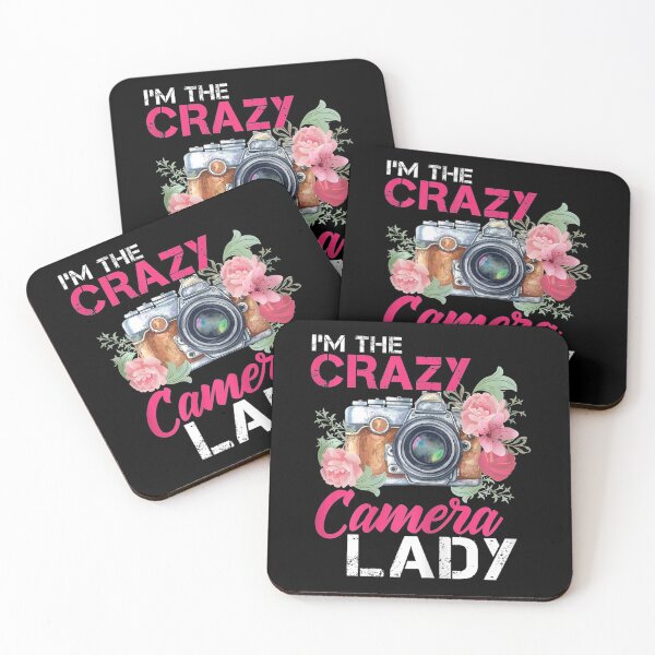 Item preview, Im The Crazy Camera Lady Photographer designed and sold by ReyndoLanass.