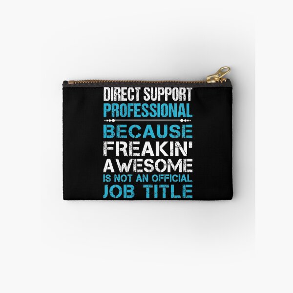 Item preview, Direct Support Professional T Shirt - Freaking Awesome Gift Item Tee designed and sold by ymaszcarme.