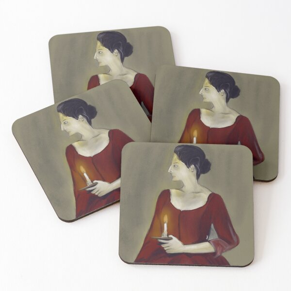 Item preview, The Portrait of a lady with a candle designed and sold by Royaltantrums.