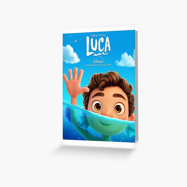 Luca Movie Greeting Cards for Sale